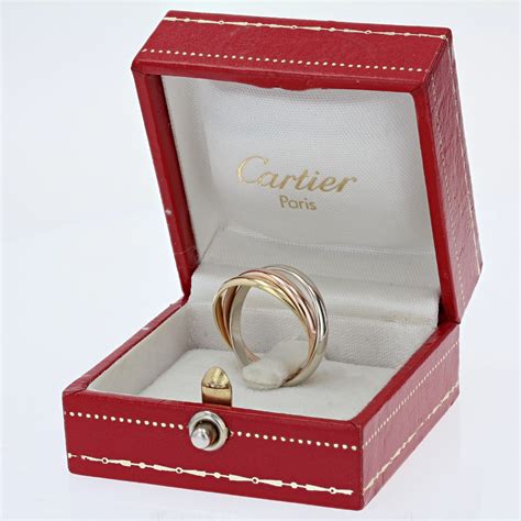 cartier bague or rose|bague trois ors cartier prix.